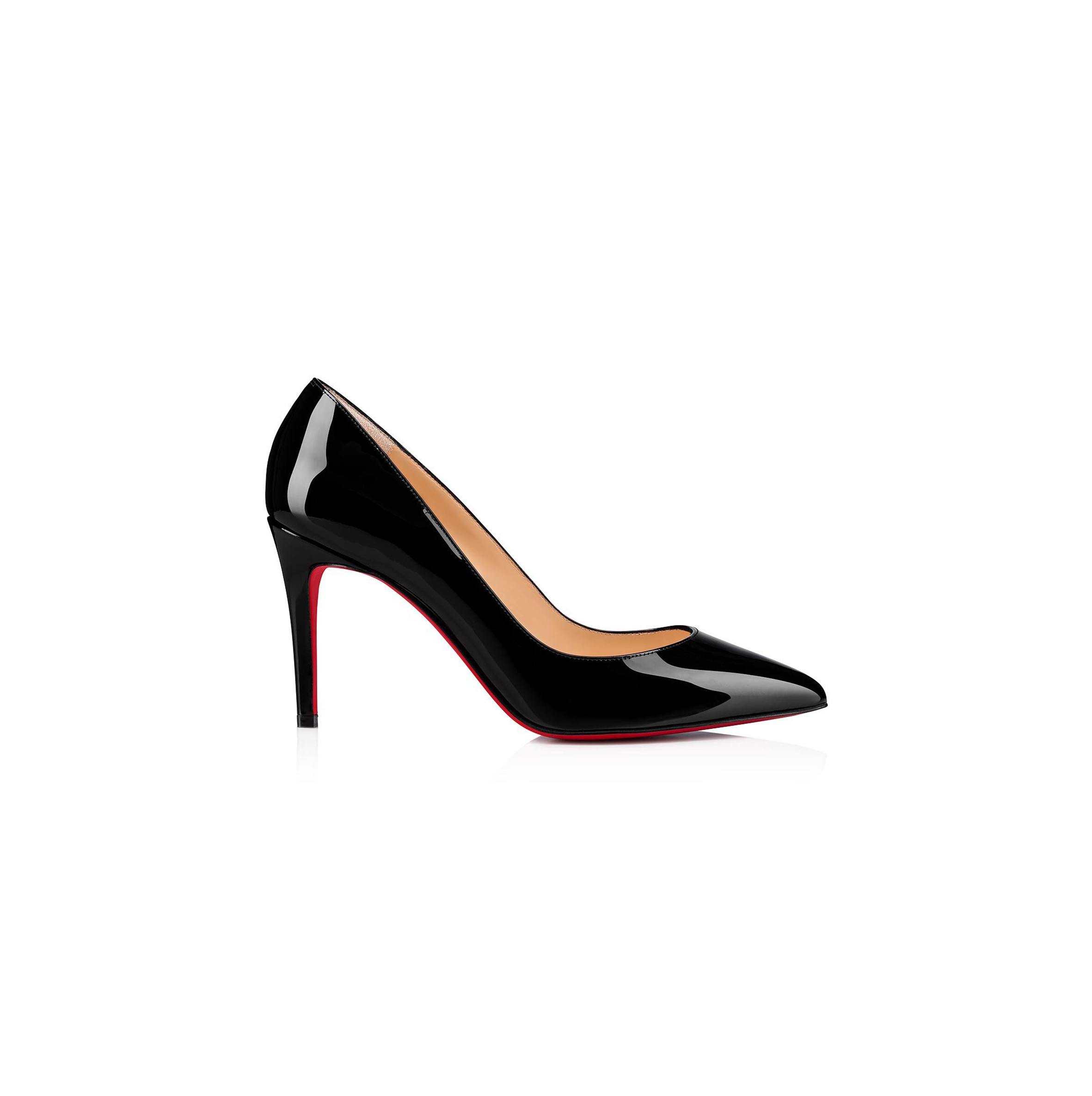 Ch**an louboutin pigalle 85 mm pumps-patent calf leather-black-women 1100382bk01